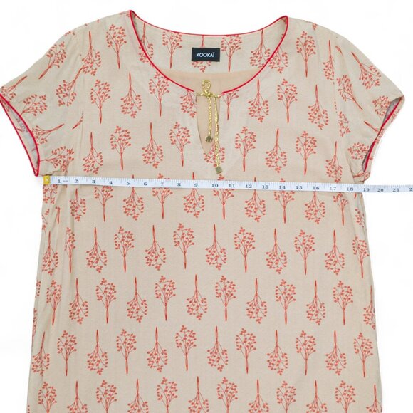 Kookai Paris Printed Shift Dress — EU 40 (≈US 8) | 100 % Viscose - Picture 6 of 12